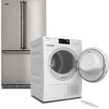 Washer and dryer